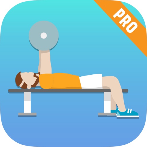 Chest Dumbbell Workout & Barbell Exercise Routine icon