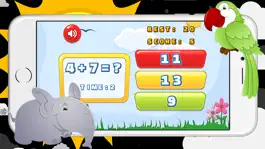 Game screenshot математические игры - 1st Animals Baby Preschools apk