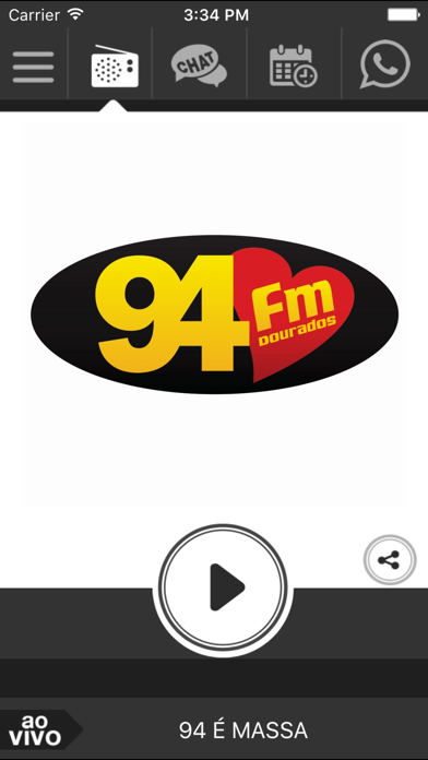 Screenshot #1 pour Rádio 94 FM Dourados