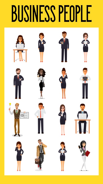 Business People Stickers