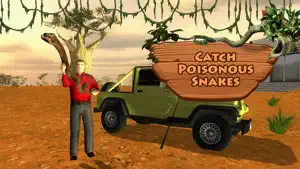 Snake Catcher Simulator & Wildlife Jeep Drive Game screenshot #5 for iPhone