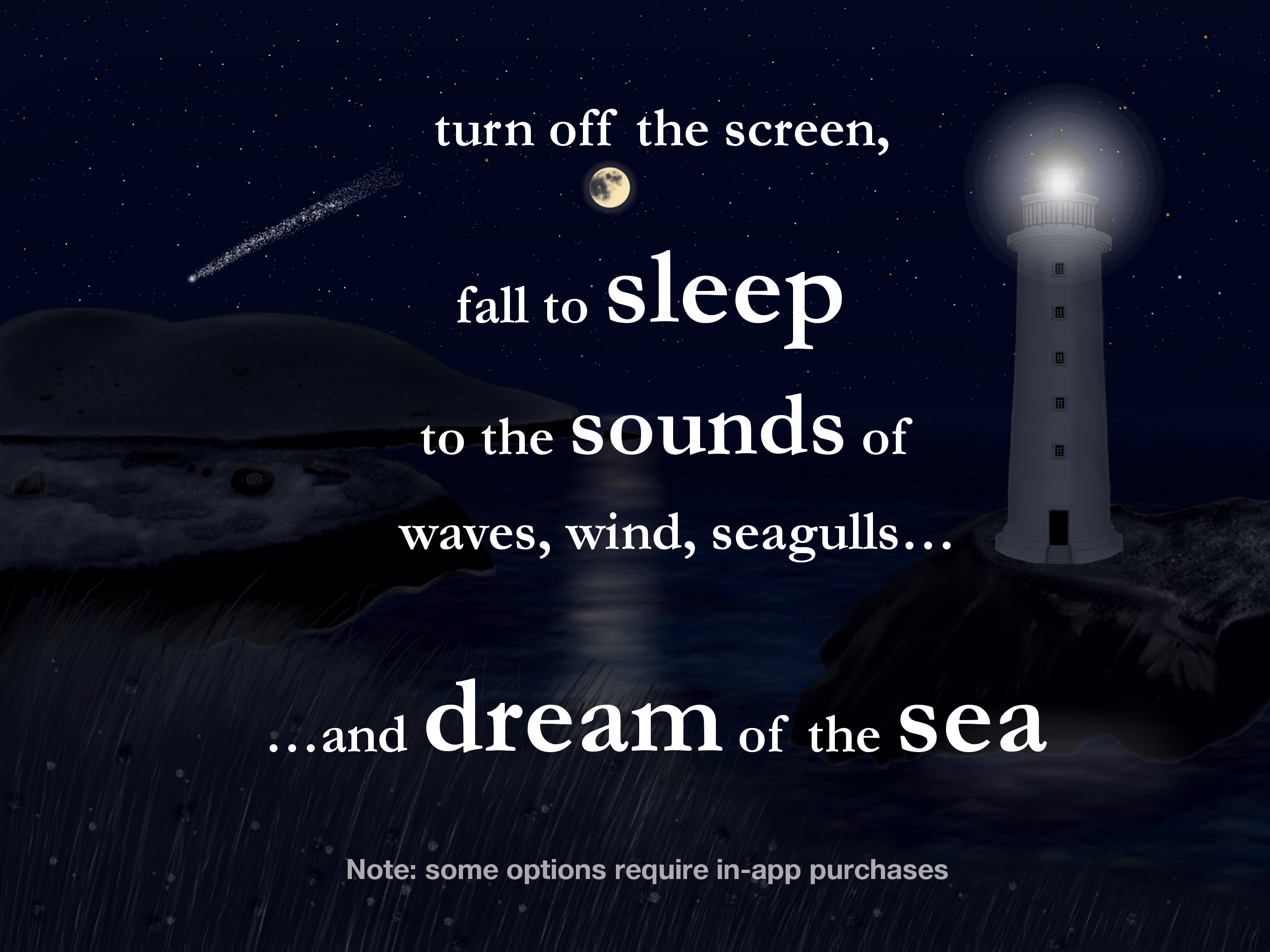 Sights and Sounds of the Sea Relaxation and Sleep