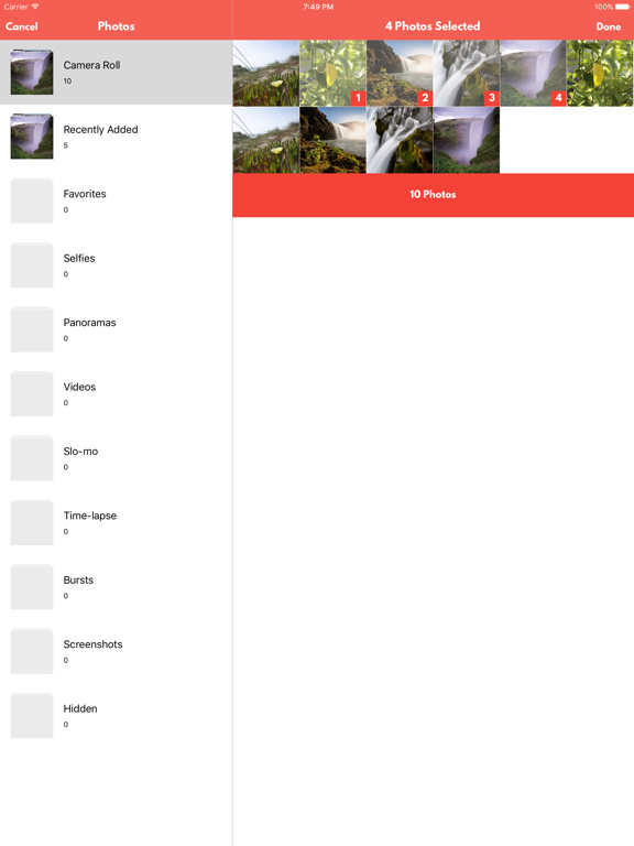 Screenshot #5 pour Slideshow Maker: joindre des images avec la sortie