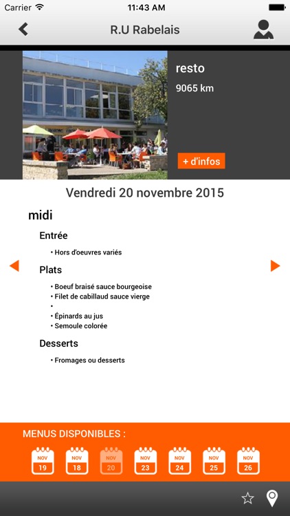 Crous Mobile screenshot-3