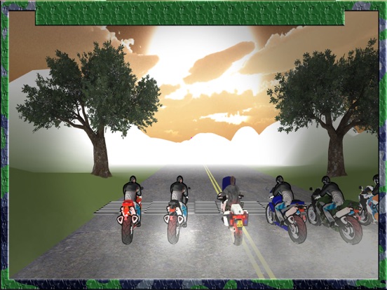 Adventurous Ride of Drifting Motorbike Simulator iPad screenshot