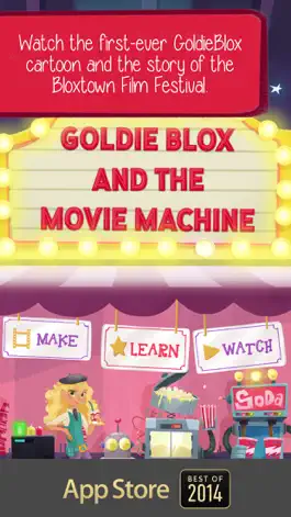 Game screenshot GoldieBlox & the Movie Machine mod apk