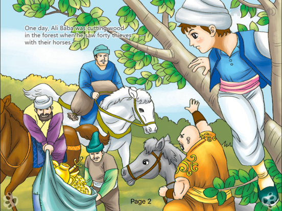 Screenshot #5 pour Ali Baba and Forty Thieves - Fairy Tale iBigToy