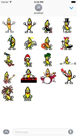 Game screenshot bananas ~ dancing bananas sticker pack apk