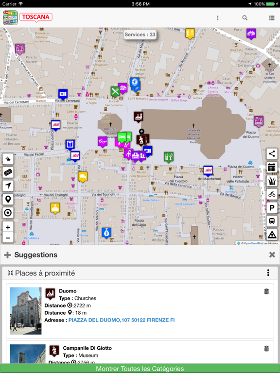 Screenshot #6 pour Toscana où, quoi. Km4City