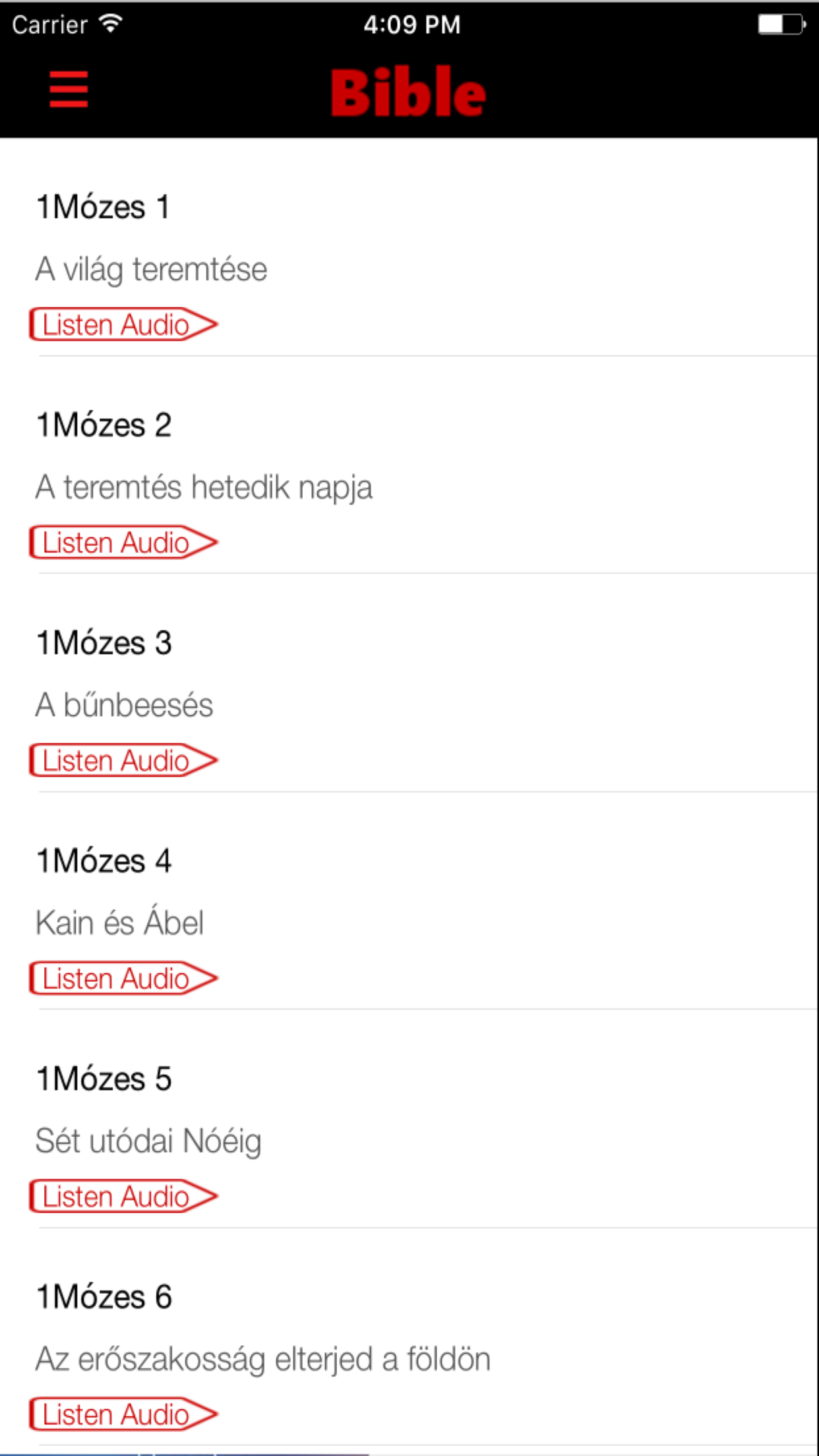 Revised Hungarian Bible (Audio)