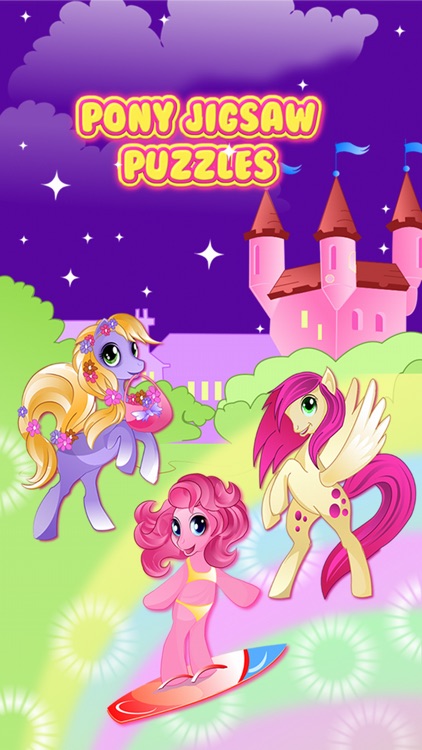 Pony Games for Girls My little Jigsaw Pony Puzzles