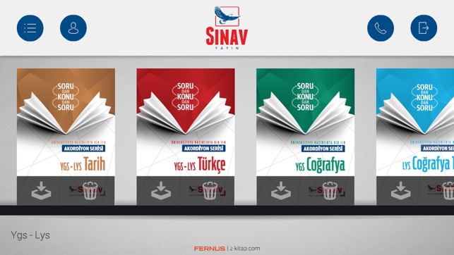 Sınav Mobil Kütüphane(圖1)-速報App