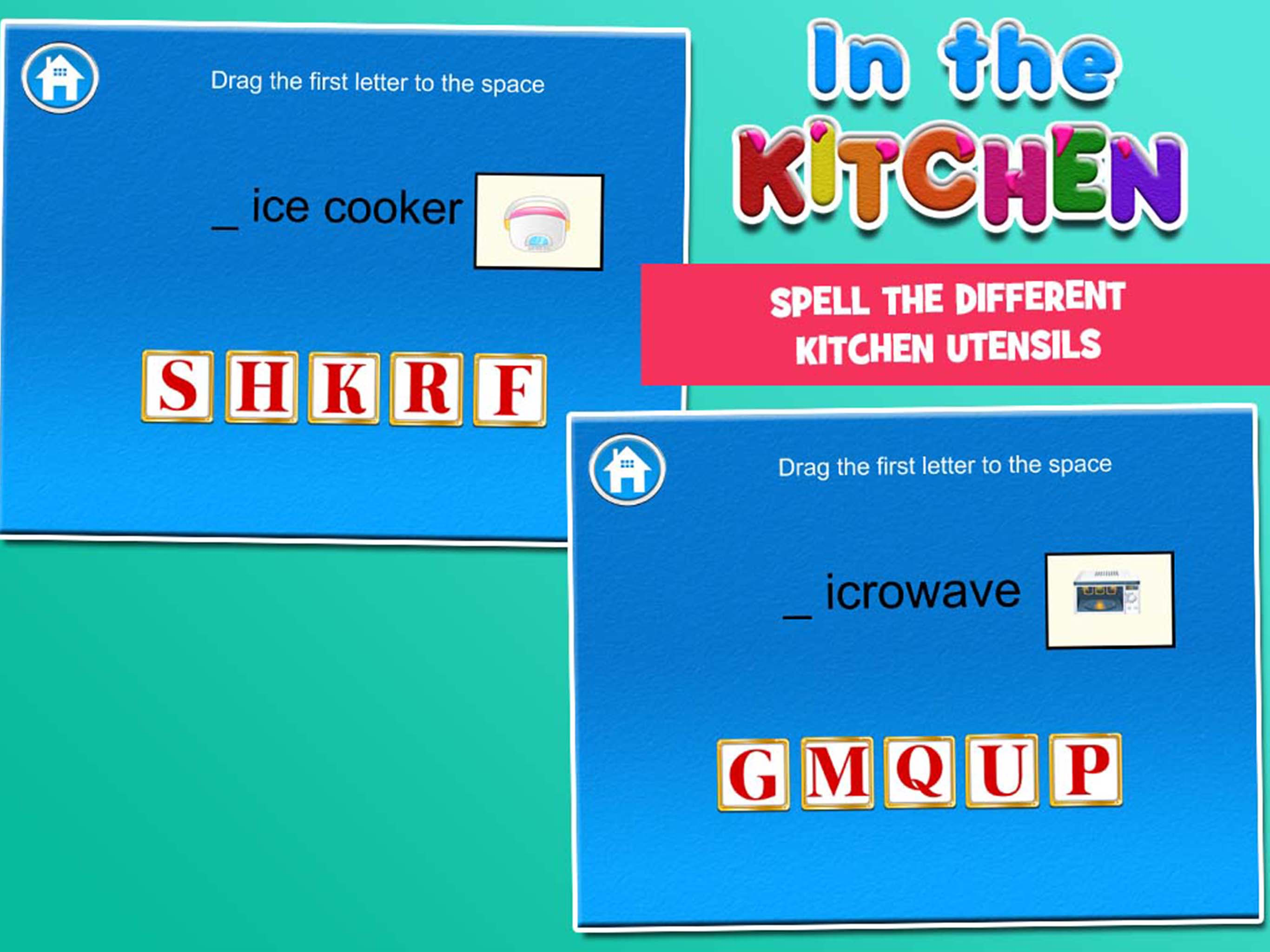 In the Kitchen Flash Cards for Kids screenshot 9