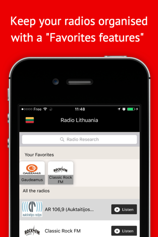 Radio Lithuania - Radios LITH FREE screenshot 2