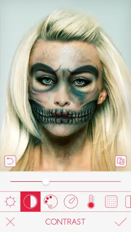 Game screenshot Halloween Makeup Photo hack