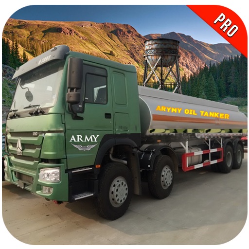 Off Road Army Oil Truck Drive Pro icon