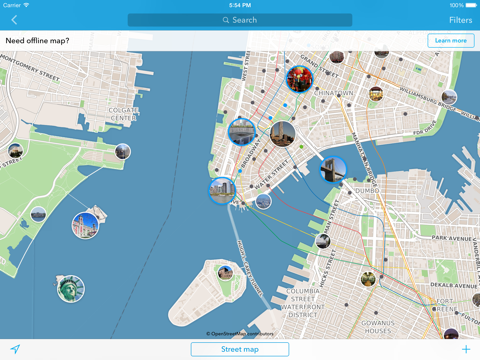Screenshot #5 pour New York - Carte hors ligne et guide de la ville