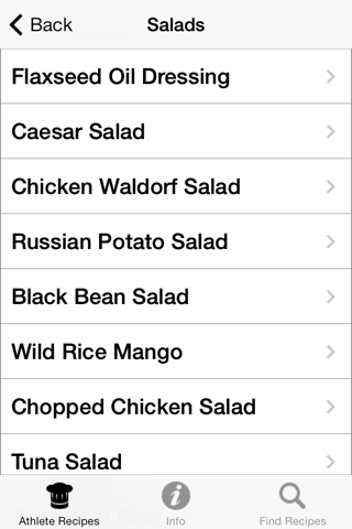Athlete Recipes screenshot 2