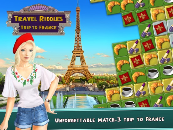 Travel Riddles: Trip To France iPad app afbeelding 4