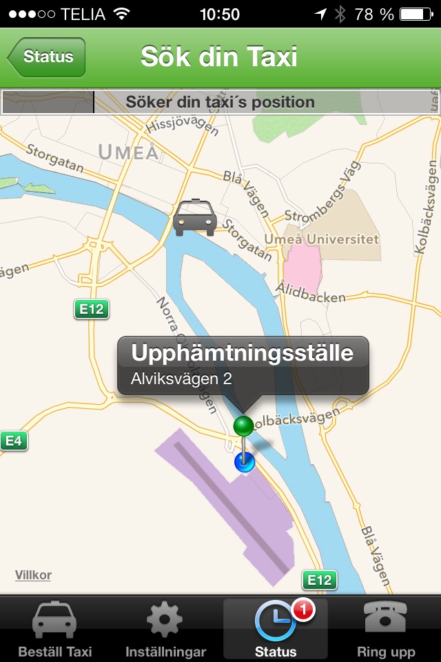 Boka taxi screenshot 3