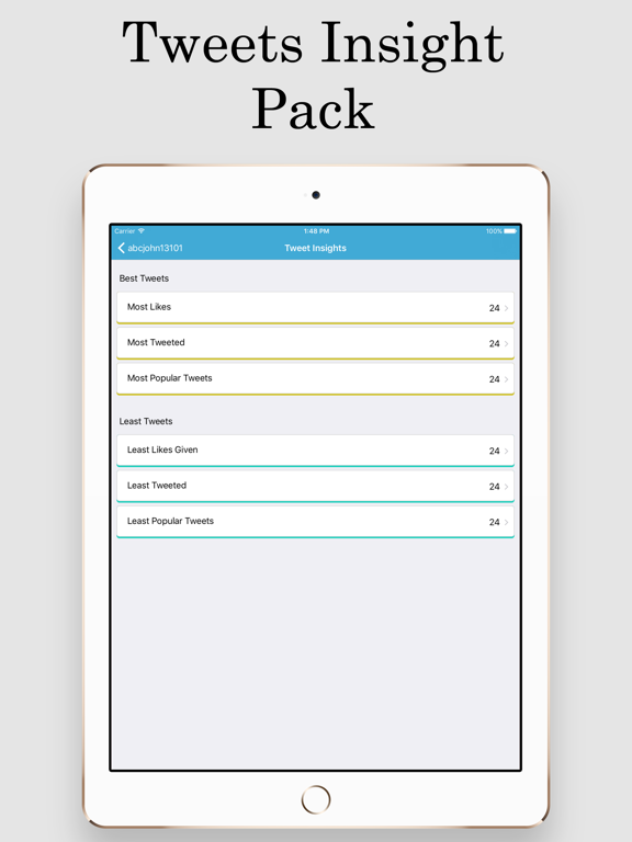 Screenshot #6 pour TwitStats – Tracker and Insights Tool for Twitter