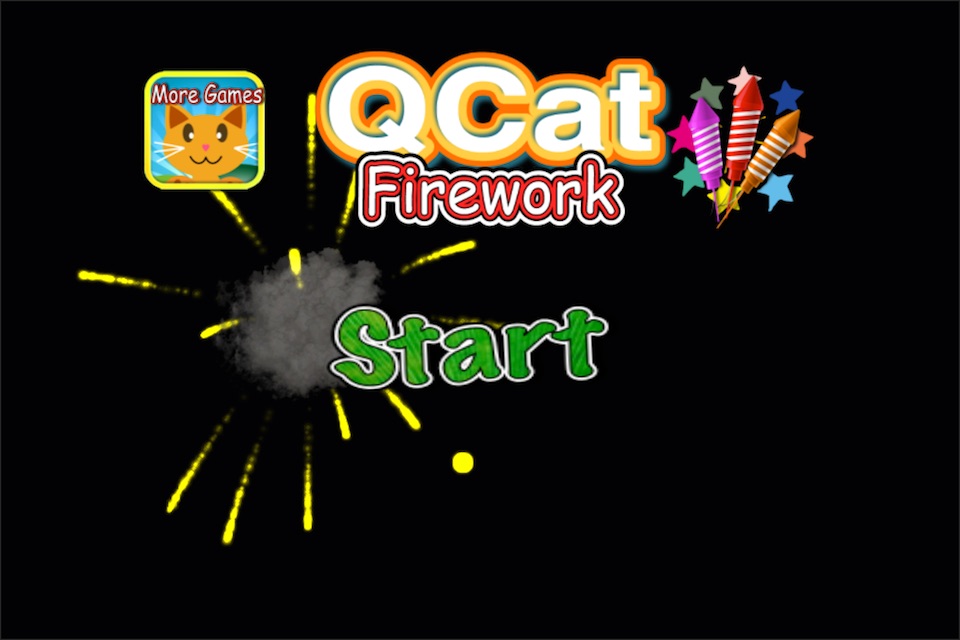 Infant Firework touch Game for Toddler  and Kids - QCat ( free ) screenshot 4