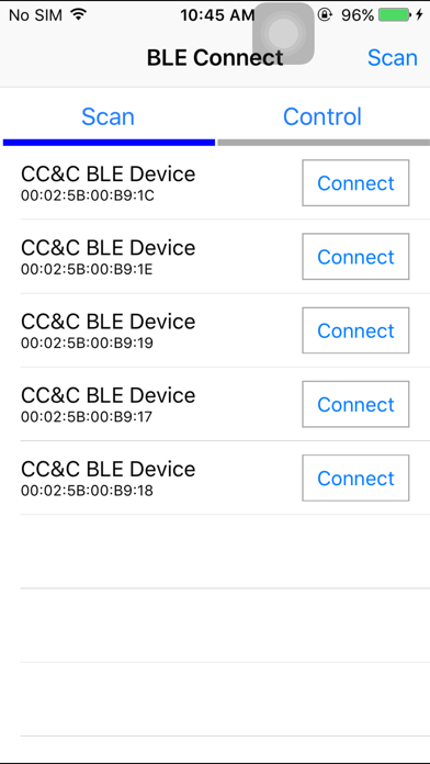 Screenshot #3 pour BLEConnect