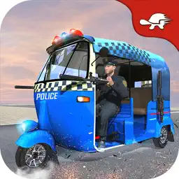 Police Tuk Tuk: Auto Rickshaw Driving Simulator app icon