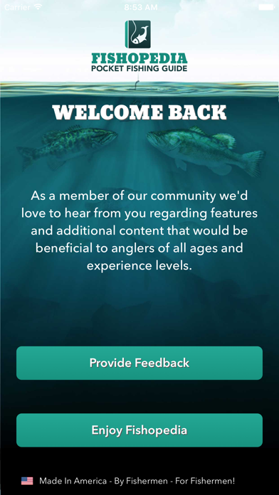Fishopedia iPhone screenshot 1 - Sports app