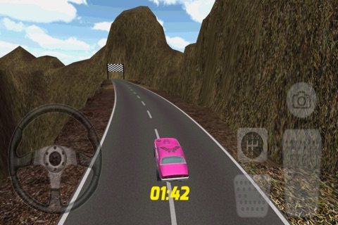 Pink Car Simulator Game screenshot 3