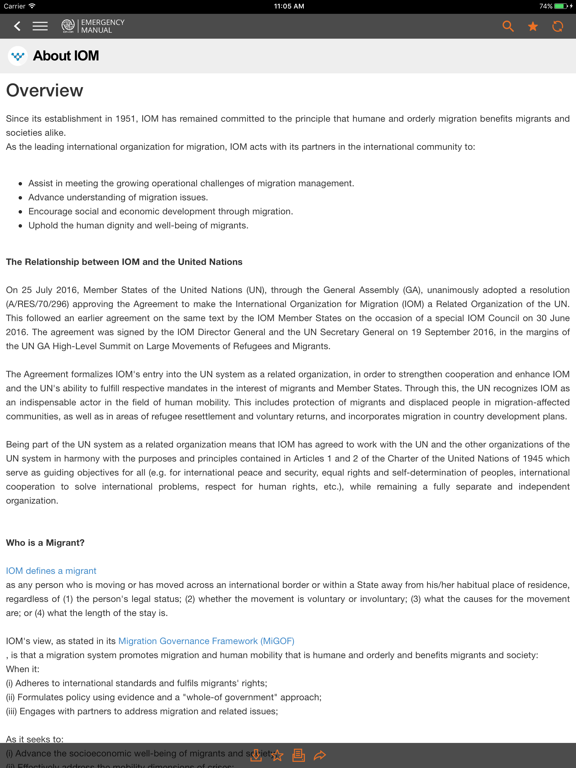 Screenshot #6 pour IOM Emergency Manual