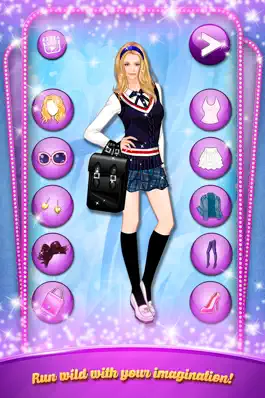 Game screenshot School Girl Uniform - Dressing game for girls hack