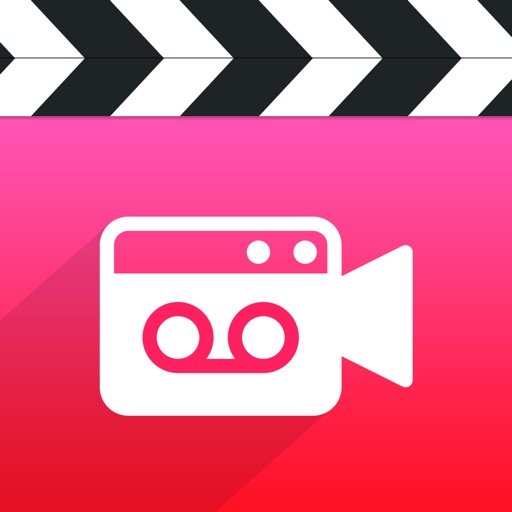 Cam Recorder with slow motion camera video editor and add music to video icon
