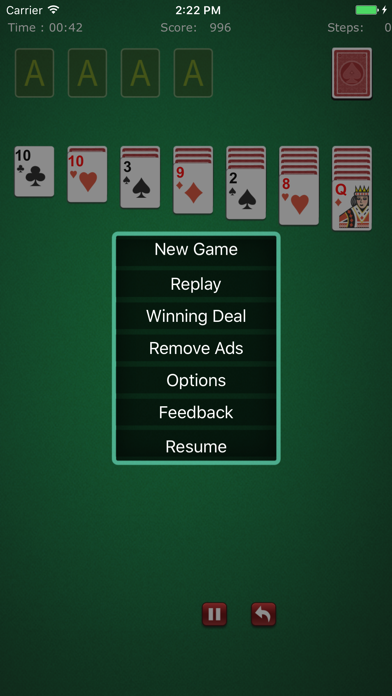 Screenshot #2 pour Free Solitaire HD+