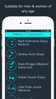 30 day firm butt challenge iphone screenshot 4