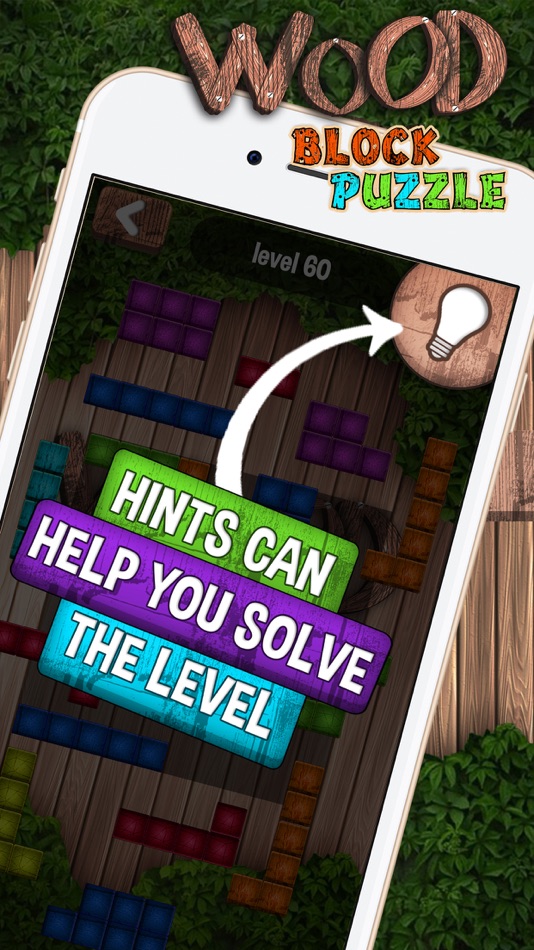 #5. Wood Block Puzzle - Best Brick Match.ing Game (iOS) By: Milica Vuksanovic