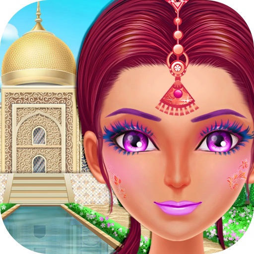 Indian Traditional Dress up-Makeup & Salon Game iOS App