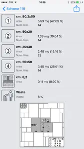 Maticad Tile Calculator screenshot #3 for iPhone