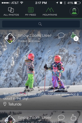 SnowZoom Video screenshot 2