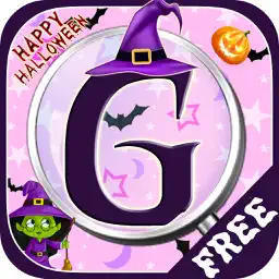Free Hidden Objects: Halloween Hidden Alphabets app icon