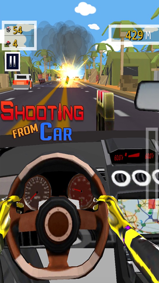 Shooting From Car - Free Car Racing & Shooting - 1.0 - (iOS)