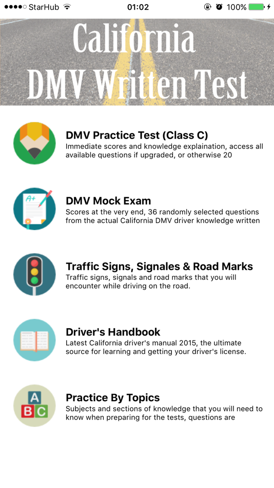 DMV Written Test CA - 1.2 - (iOS)