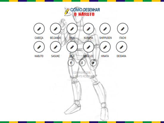 Screenshot #4 pour Tutorial de Desenhos de Naruto