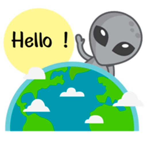 UFO! Alien Stickers! icon