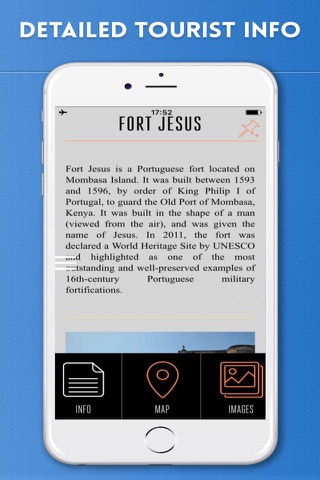 Mombasa Travel Guide with Offline City Street Map screenshot 3