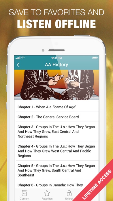 Screenshot #3 pour AA Sober Recovery History of Alcoholics Anonymous