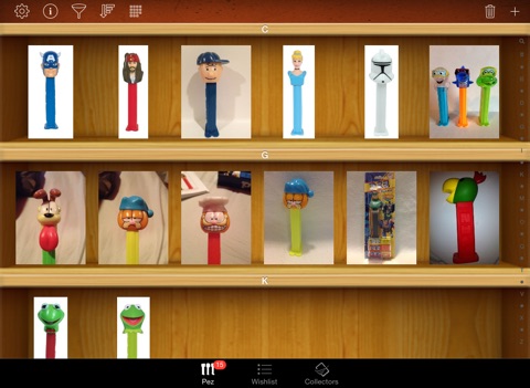 Pez Collectors for iPad screenshot 2