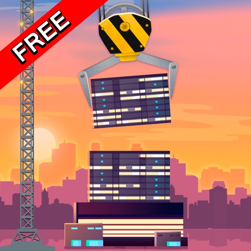 Blocky Sky Tower Building icon