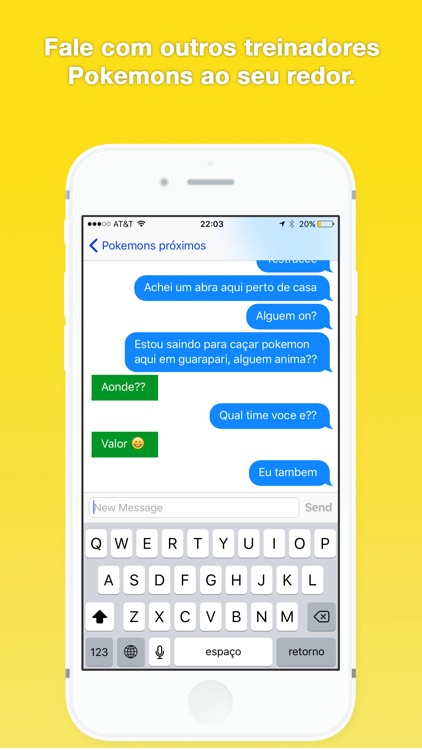 Comuni - radar e chat para Pokemon go