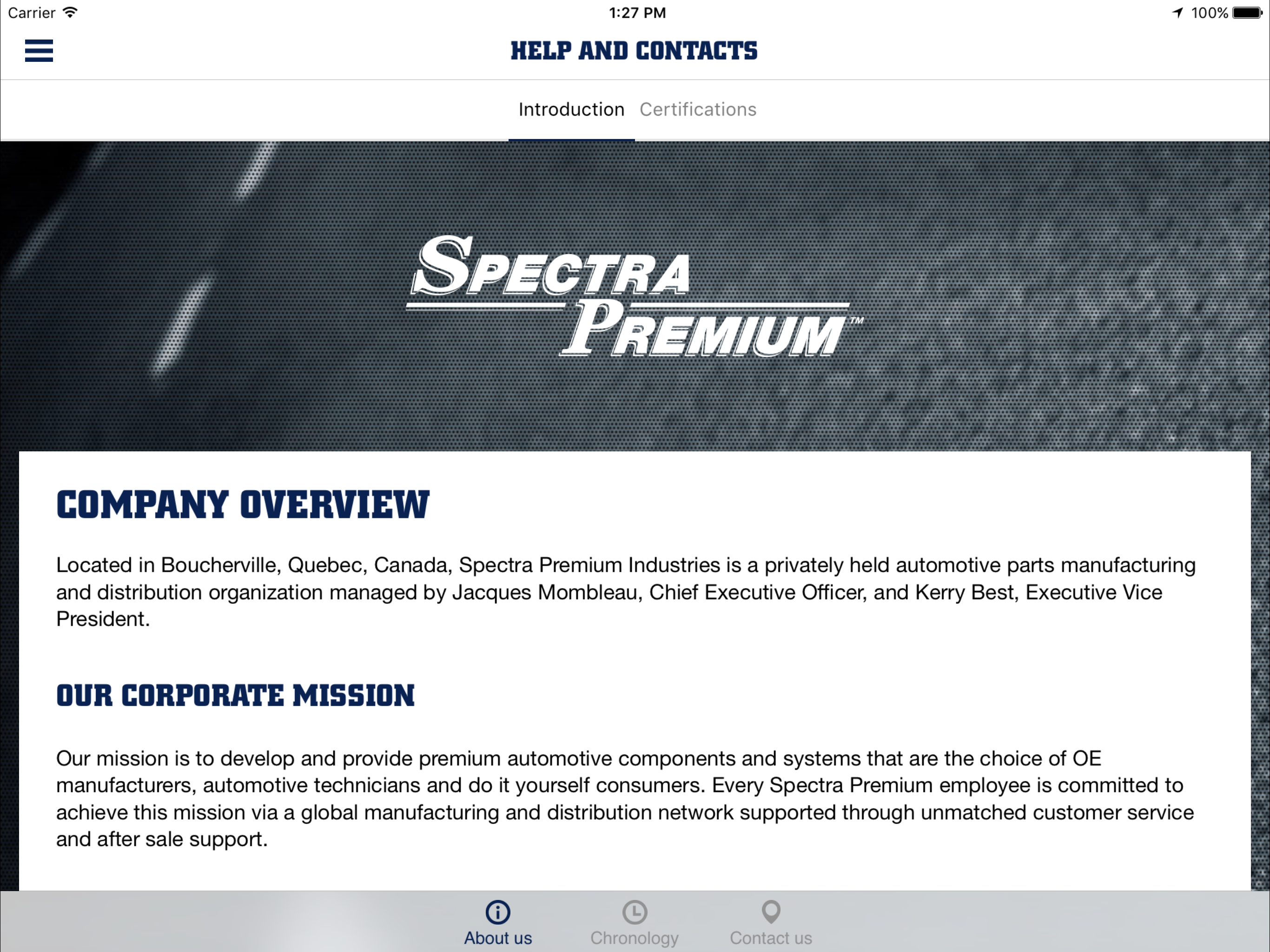 Spectra Premium
